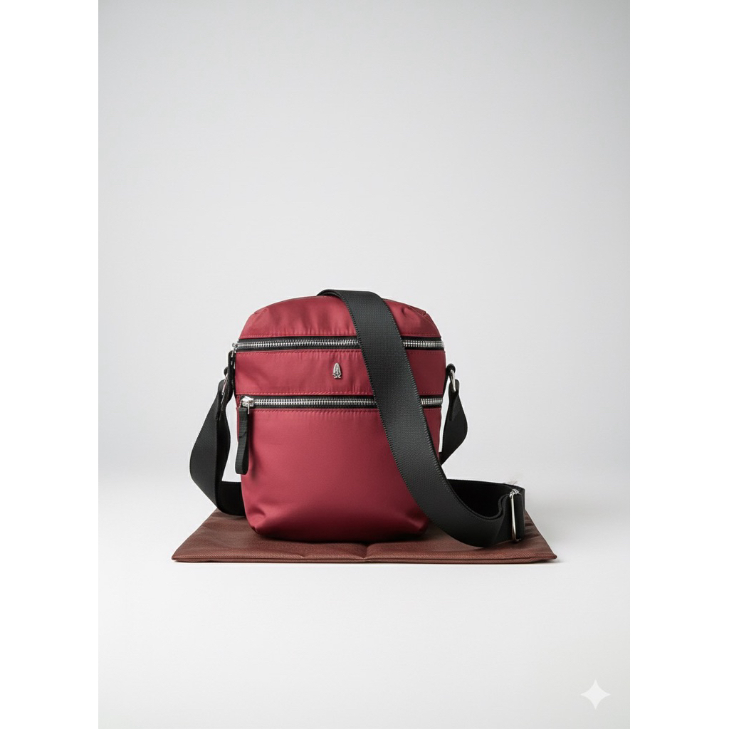 NEW Nylon Bag Hush Puppies Tas Travel Waist Bag Shoulder Bag Sling Bag Hush Puppies tas wanita Hush 