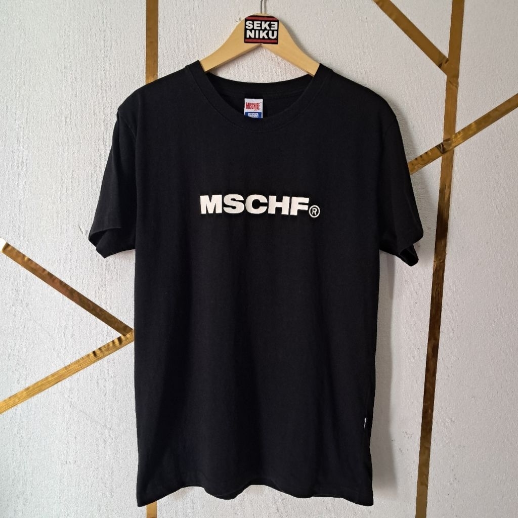 Tshirt Kaos MSCHF MISCHIEF Korea Bahan katun
