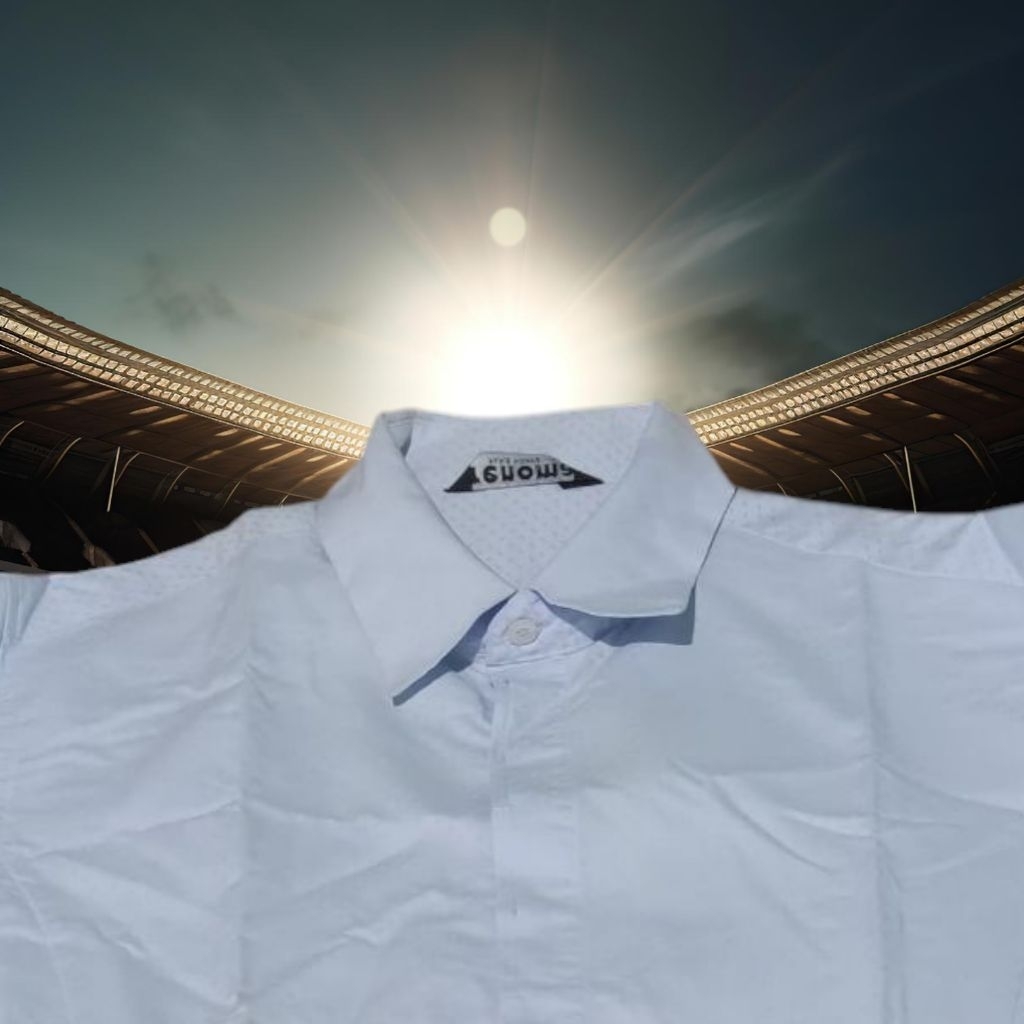 KEMEJA BLUE ICE MOTIF