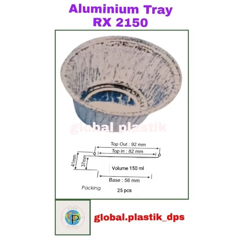 Aluminium Tray RX 2150