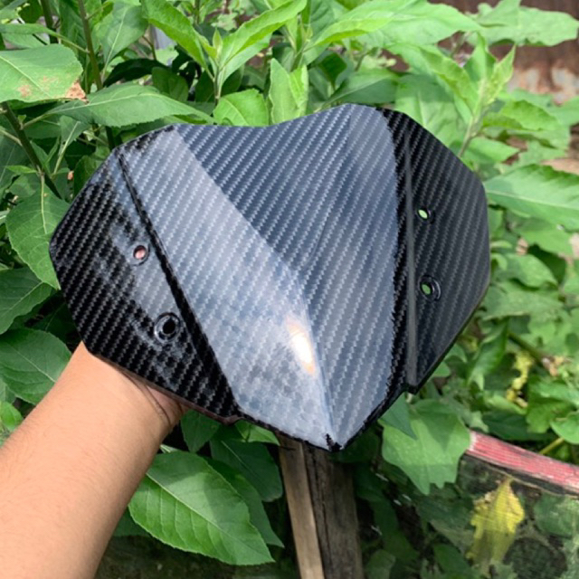 visor cbr carbon visor cb150r new karbon