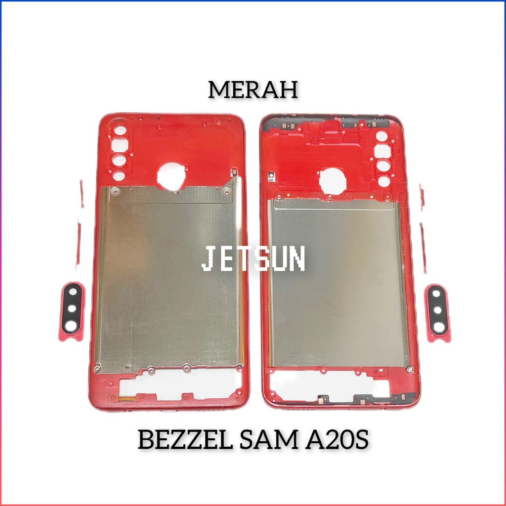 BEZZEL SAMSUNG A20S / TULANG MESIN