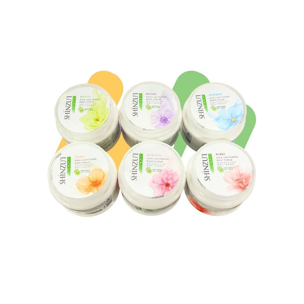 SHINZUI BODY SCRUB / LULURAN UNTUK MENGANGKAT KOTORAN DAN SEL KULIT MATI