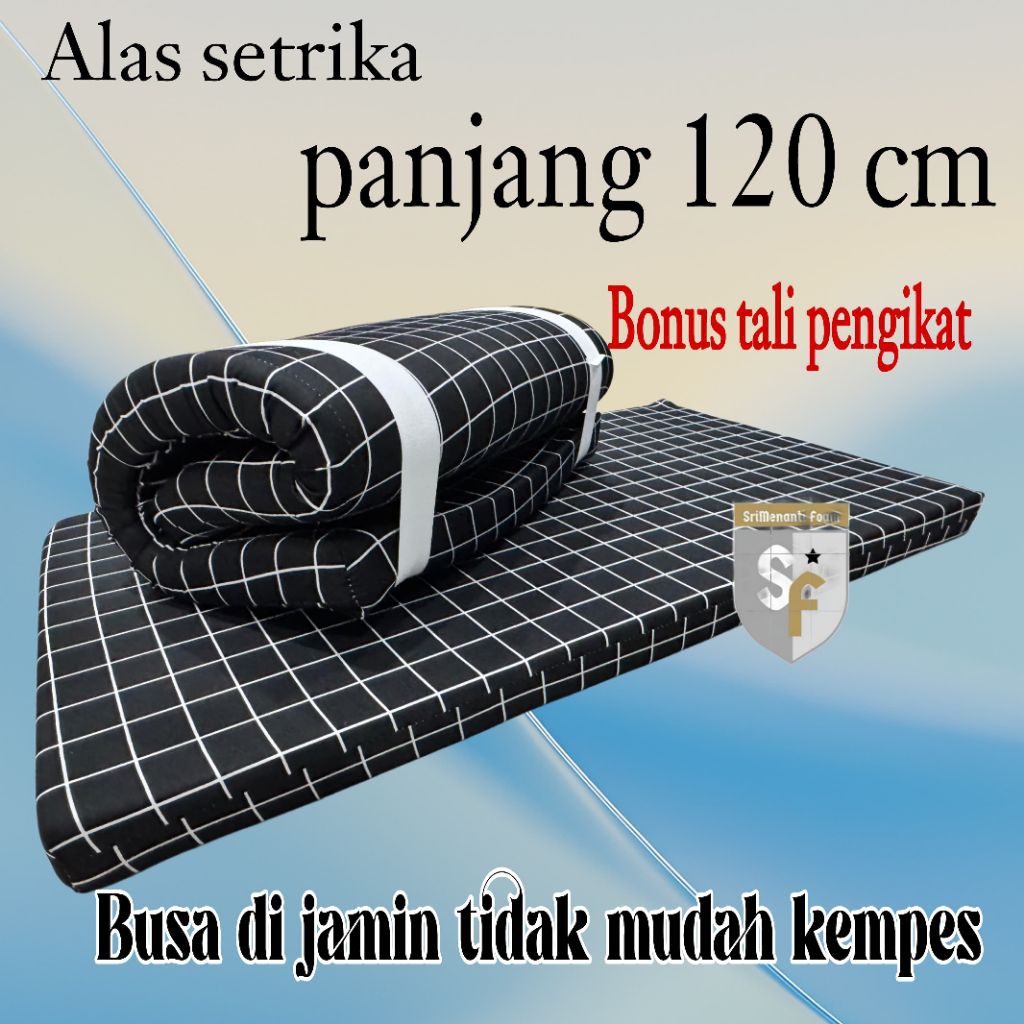 Alas setrika busa inoac || panjang 120 cm || Alas setrika || Busa Inoac || matras