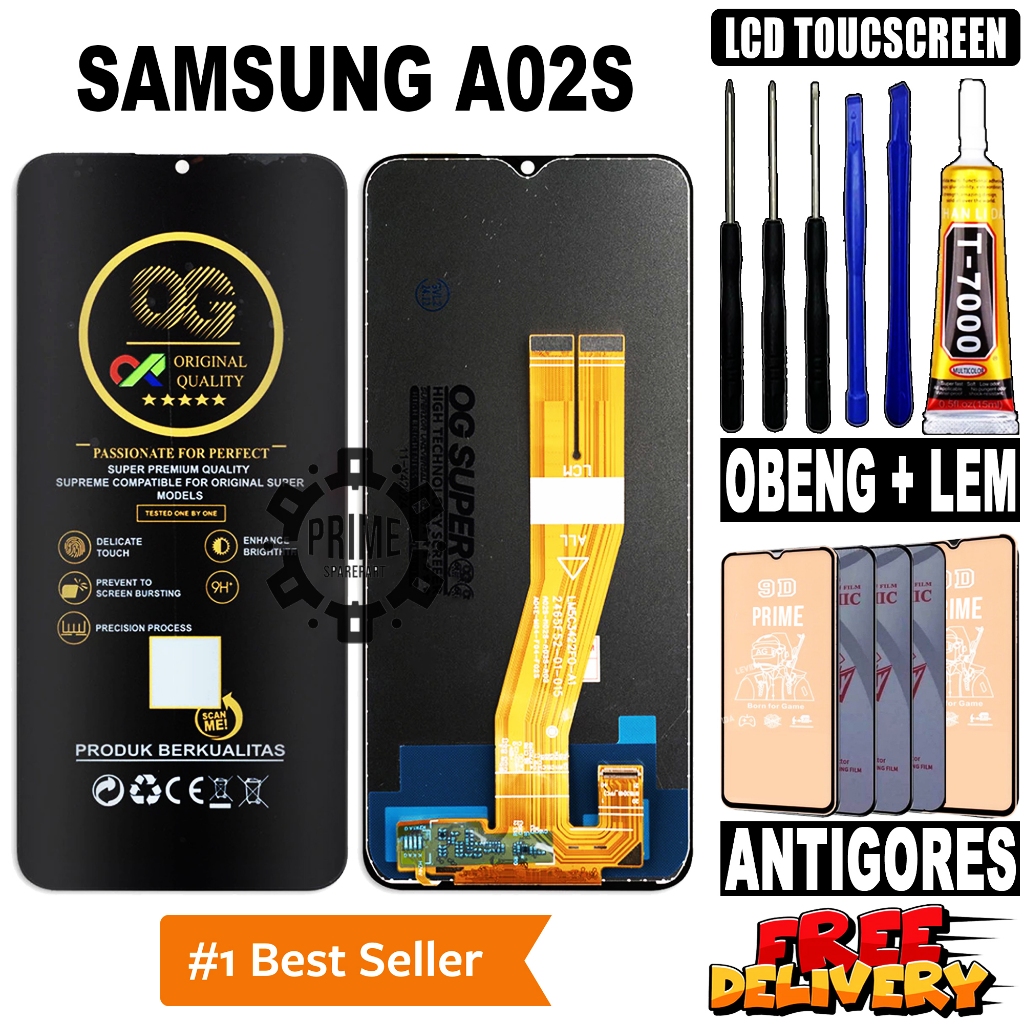 LCD SAMSUNG A02S ORIGINAL OEM LCD TOUCHSCREEN SAMSUNG A02S FULLSET