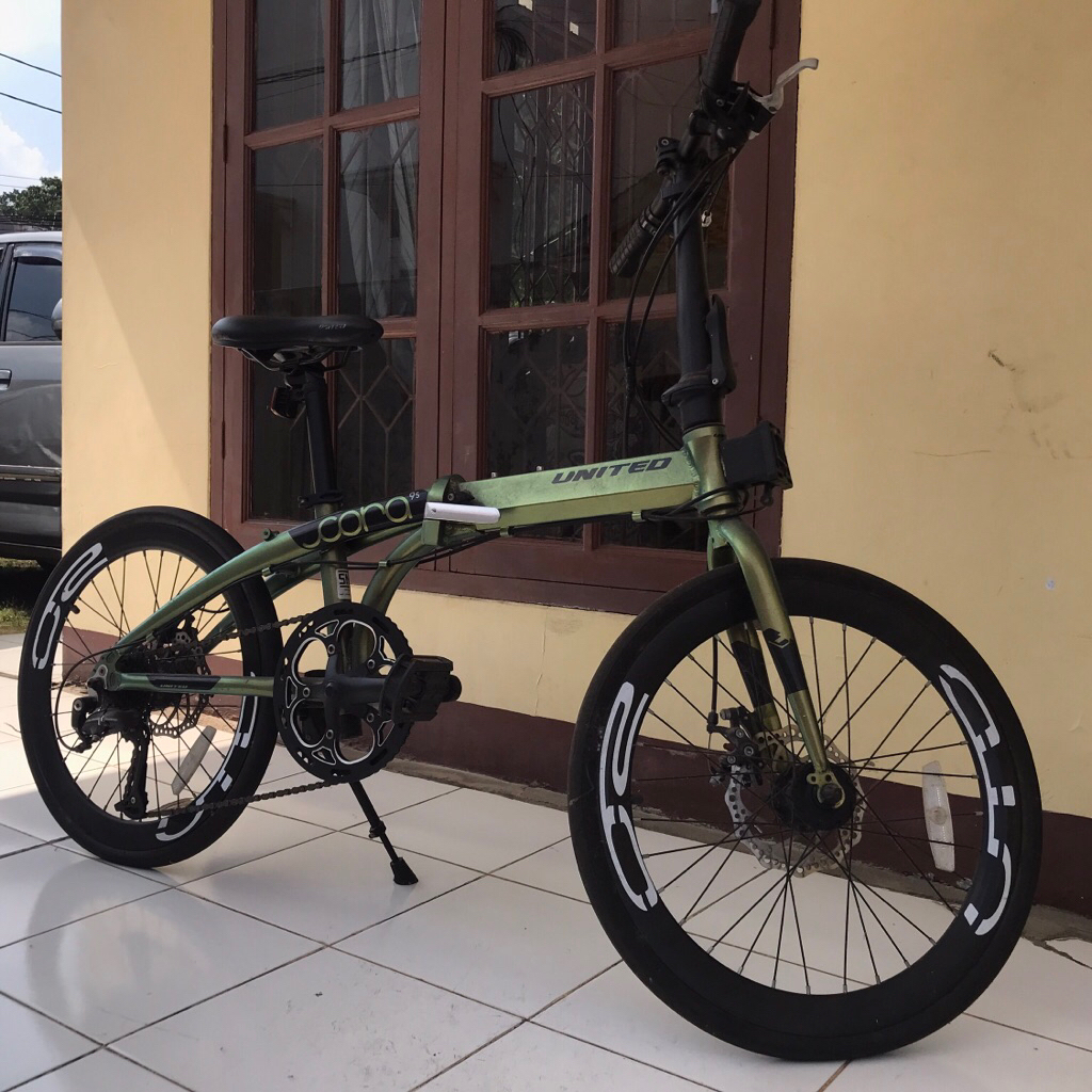 Sepeda Lipat United Cora 9s (Second)