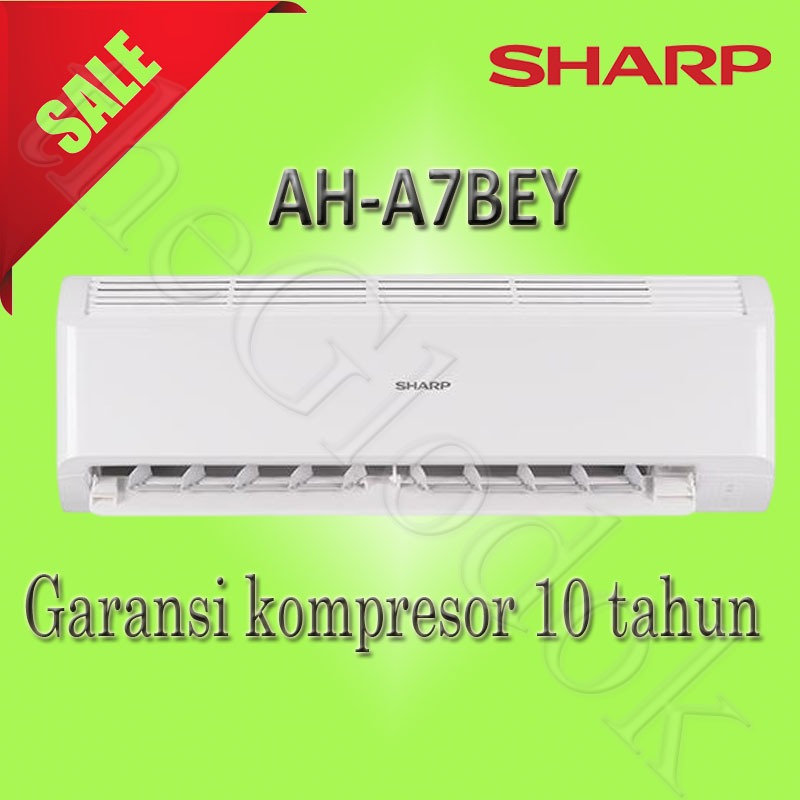 SHARP AH-A7BEY AC Split 3/4 0,75 0.75 pk 0,75pk 0.75pk 7BEY 0,75 0.75 pk aha7bey Garansi Resmi