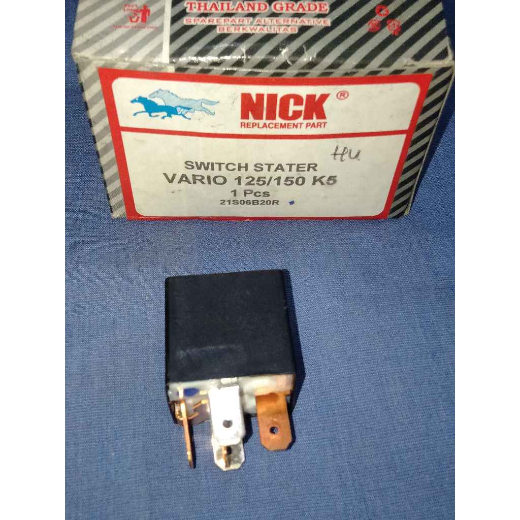 COD Stater Relay Swit Stater Bendik Stater Vario 150 125 LED OLD K59 2015 2016 2017 Merk NICK