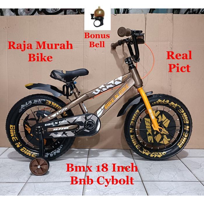 Sepeda Anak Bmx Bnb Cyber 18 Inch Ban Jumbo Sepeda Anak Laki Laki BMX 18 Inch Bnb Cybolt