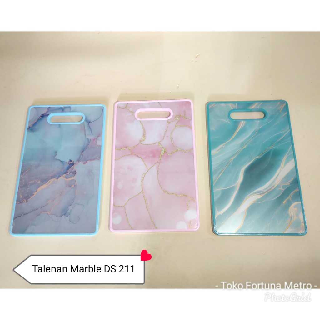Talenan Plastik Motif Marmer / Talenan plastik tebal / Talenan plastik marble / Talenan plastik past