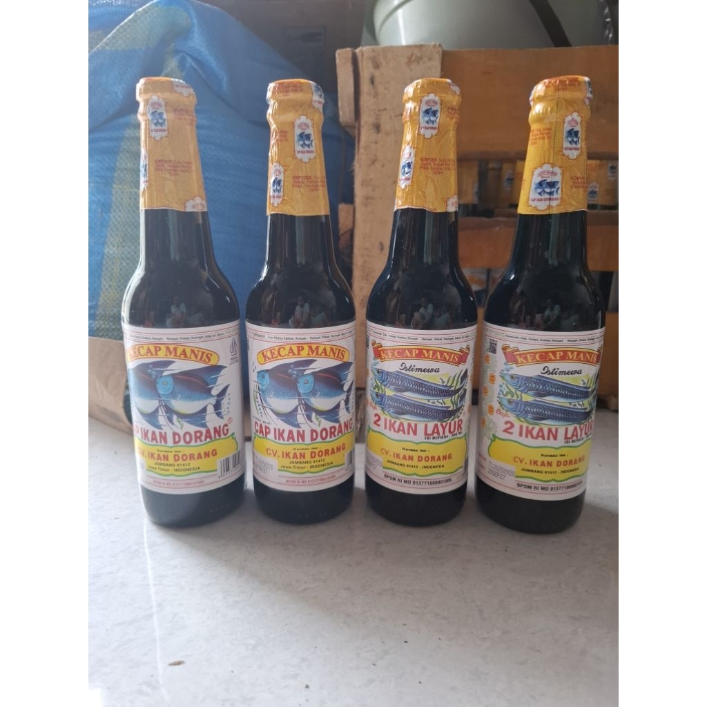 KECAP MANIS CAP IKAN DORANG & 2 IKAN LAYUR 300ML