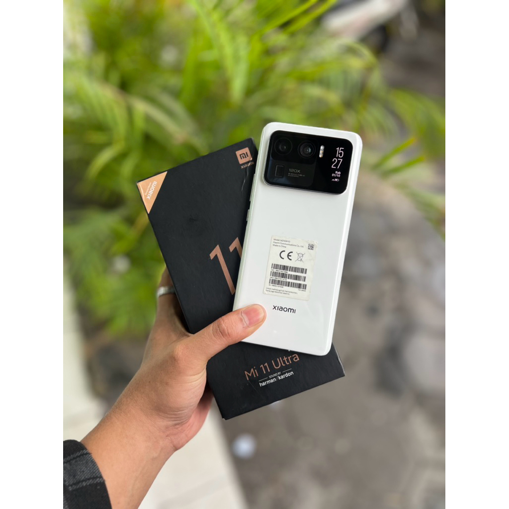 mi 11 ultra 12/256gb second mulus full set original