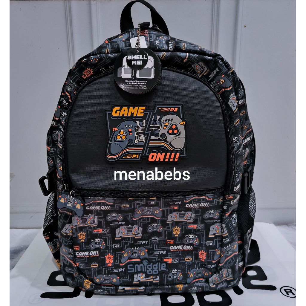 Smiggle Backpack Classic Wildside Shark/Epic/Super ori store
