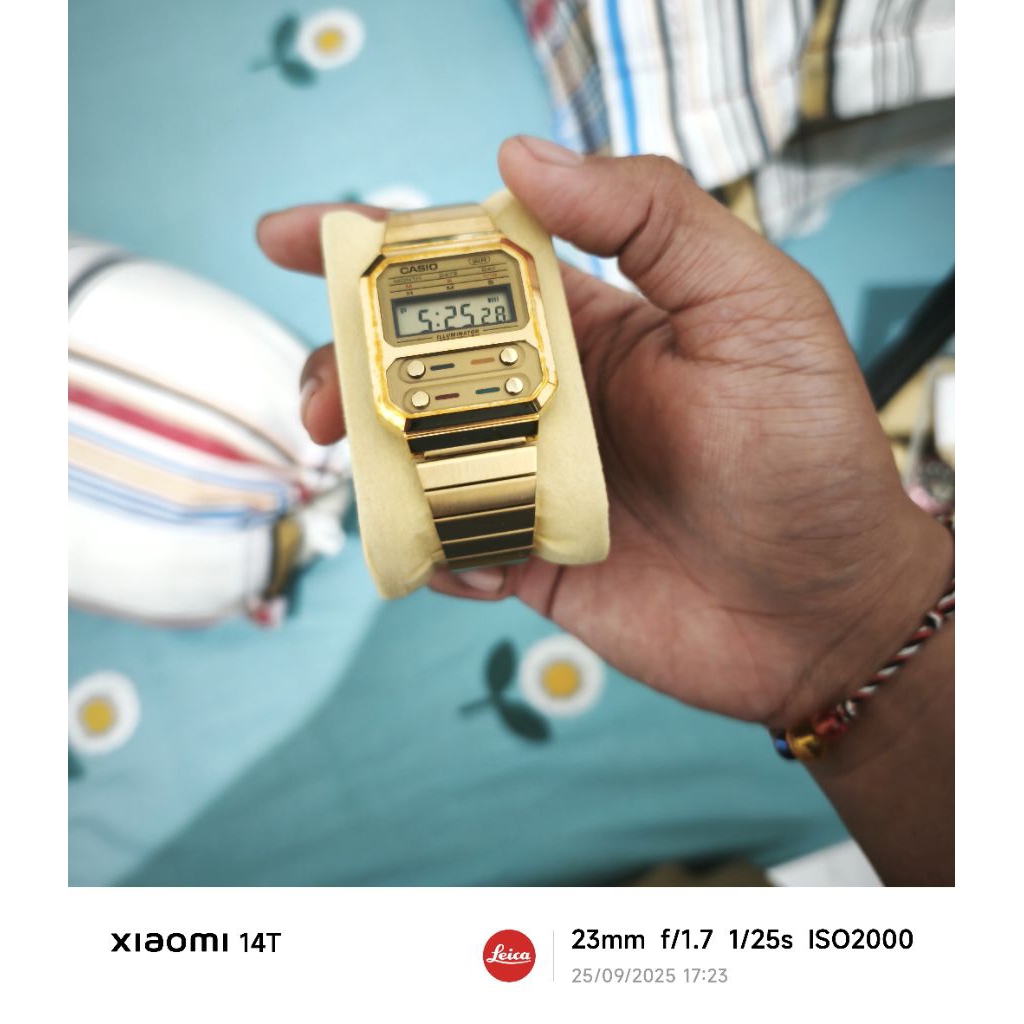 casio A100 gold original