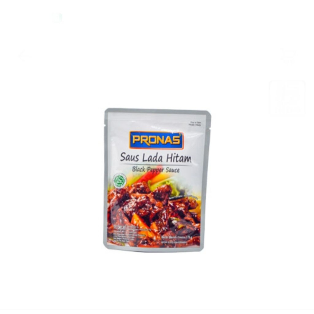 pronas saus lada hitam 175 gr