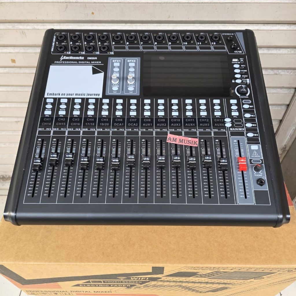 AUDIO DIGITAL MIXER EARTHWORKS DM20/6 20 CHANNEL DM20 6