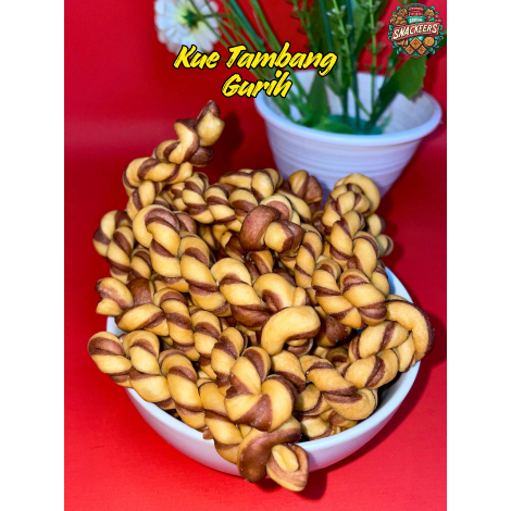 1 kg KUE TAMBANG / KUE TAMBANG / KUE UNTIR-UNTIR / KUE PLUNTIR GURIH RENYAH