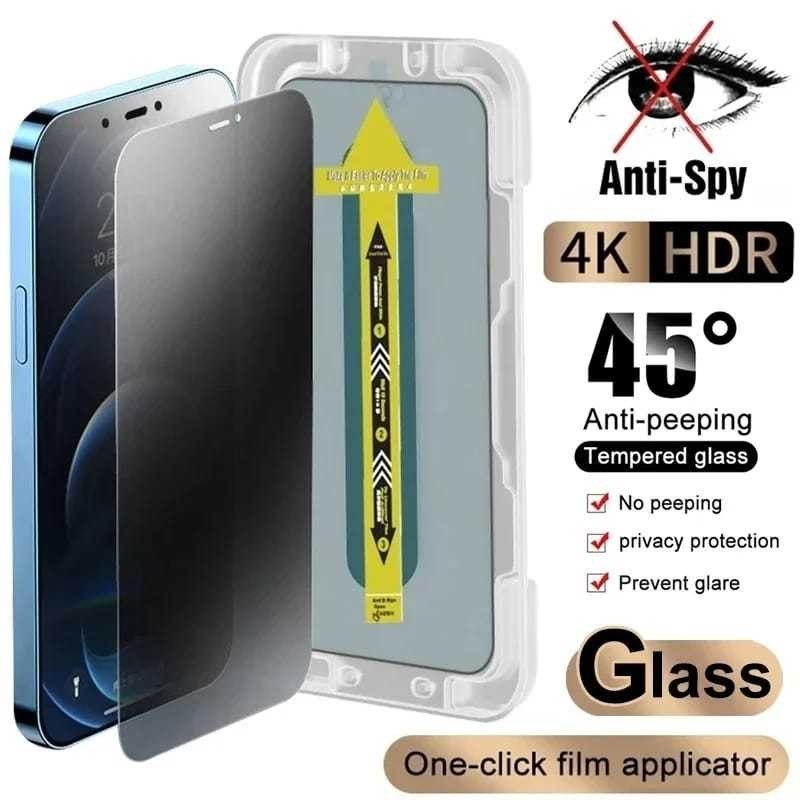 Tempered Glass Superfit Clear Privasi Anti SPY Easy To Install Antigores for Iphone 7 Iphone 7 Plus 