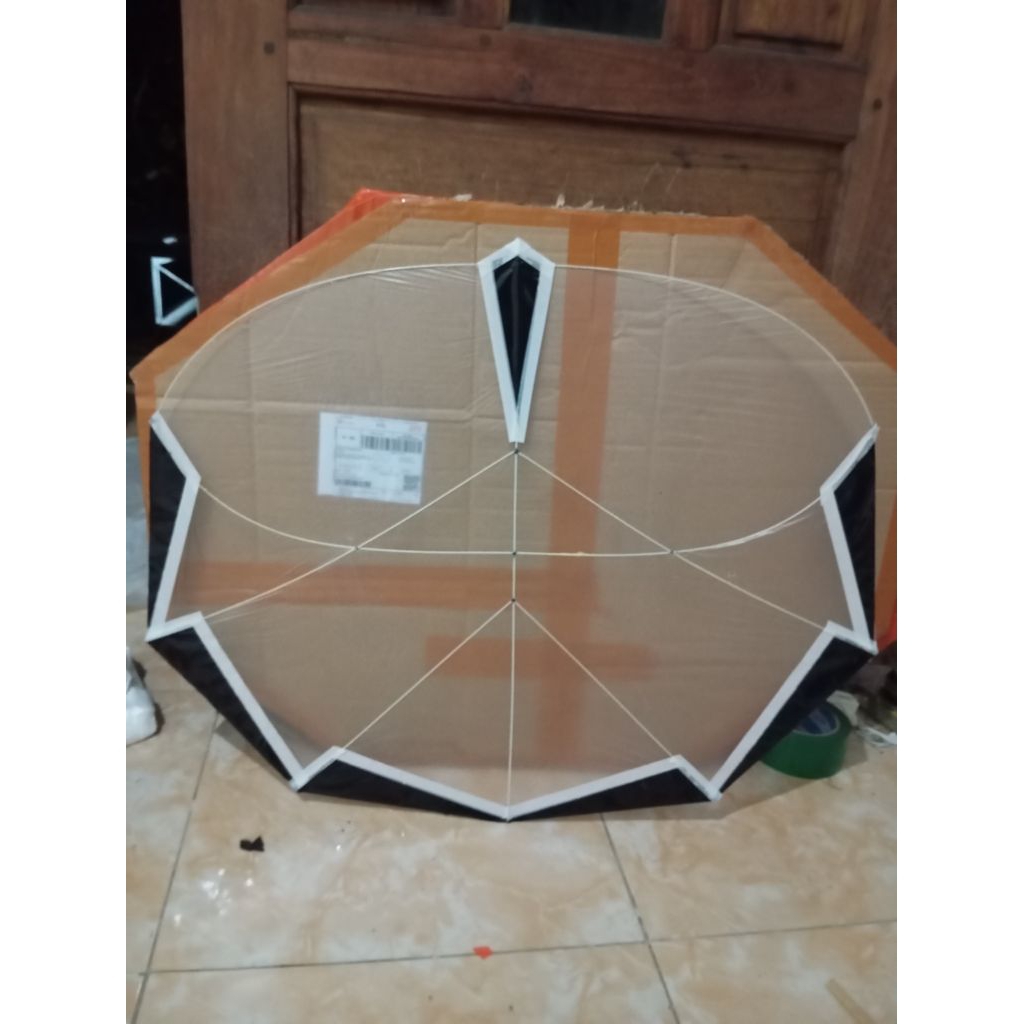 layang layang papiran full fiber, siap terbang. RANDOM