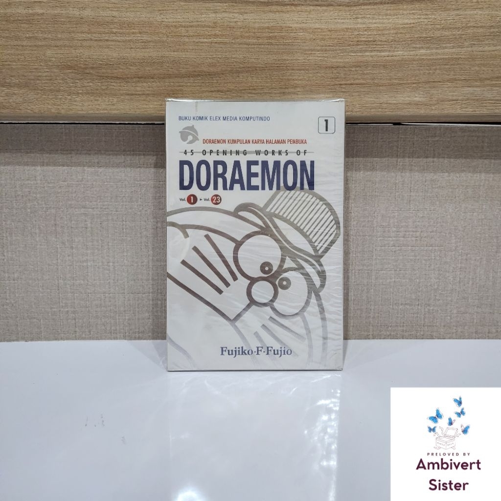 [ PRELOVED ] Buku Komik Manga 45 Kumpulan Karya Pembuka Doraemon 45 Opening Works of Doraemon 1 Fuji