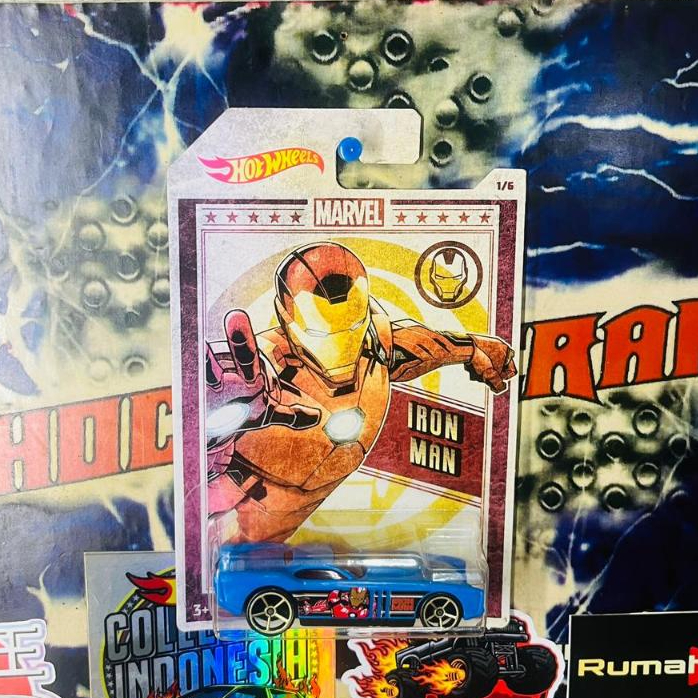 DIECAST HOT WHEELS THR GOVNER IRON MAN COLLECTOR