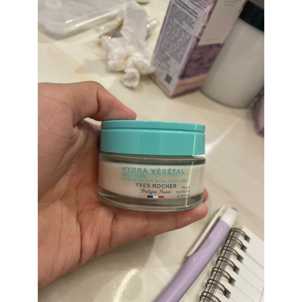 yves rocher hydra vegetal 48h gel cream 50ml