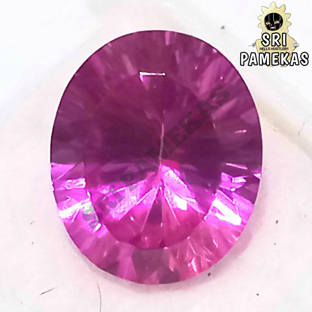 Grand Collector Selection Batu Permata Ruby Siam Rose Bangkok 9 Mohz Custom Glow Cutting