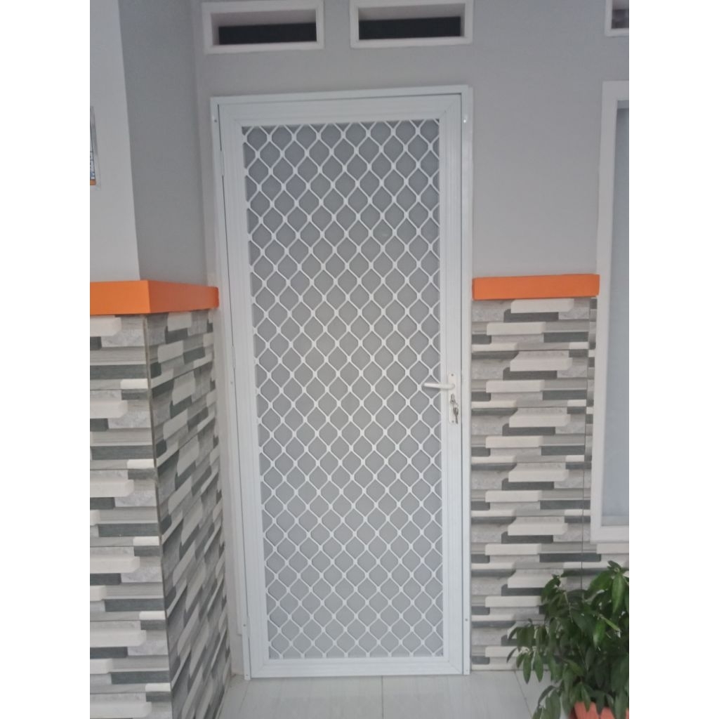 pintu aluminium/pintu expanda kawat nyamuk