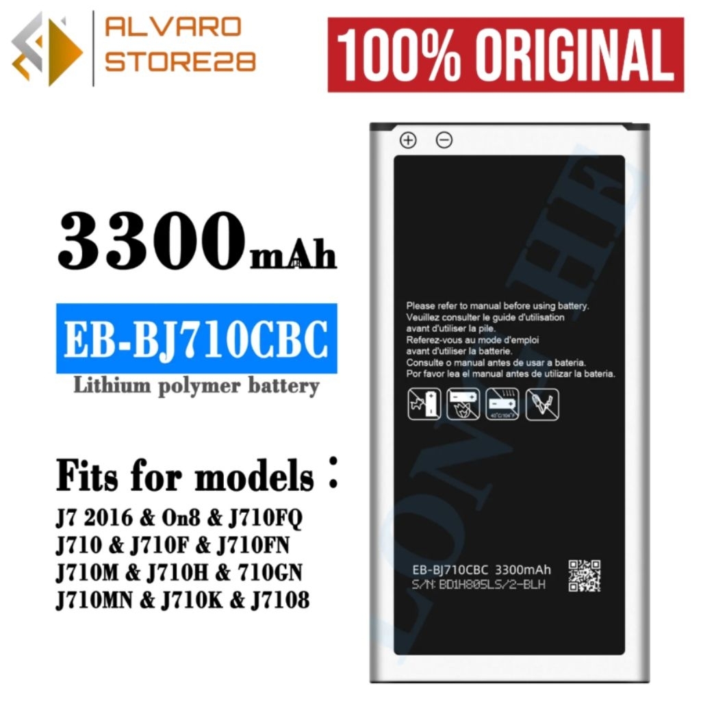 Baterai Samsung J710  J7-2016 J7 2016  BJ710CBC