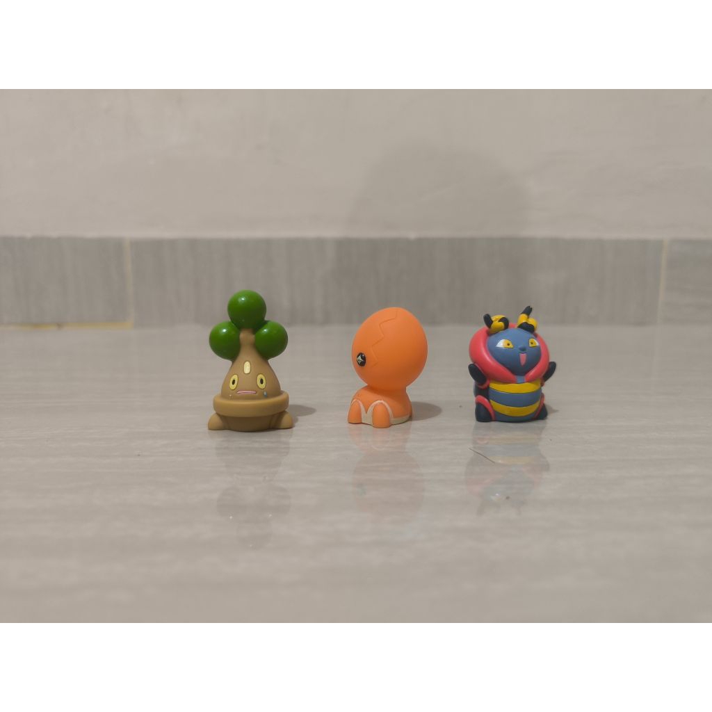 finger doll pokemon kids bandai set fingerdoll bonsly trapinch volbeat ori
