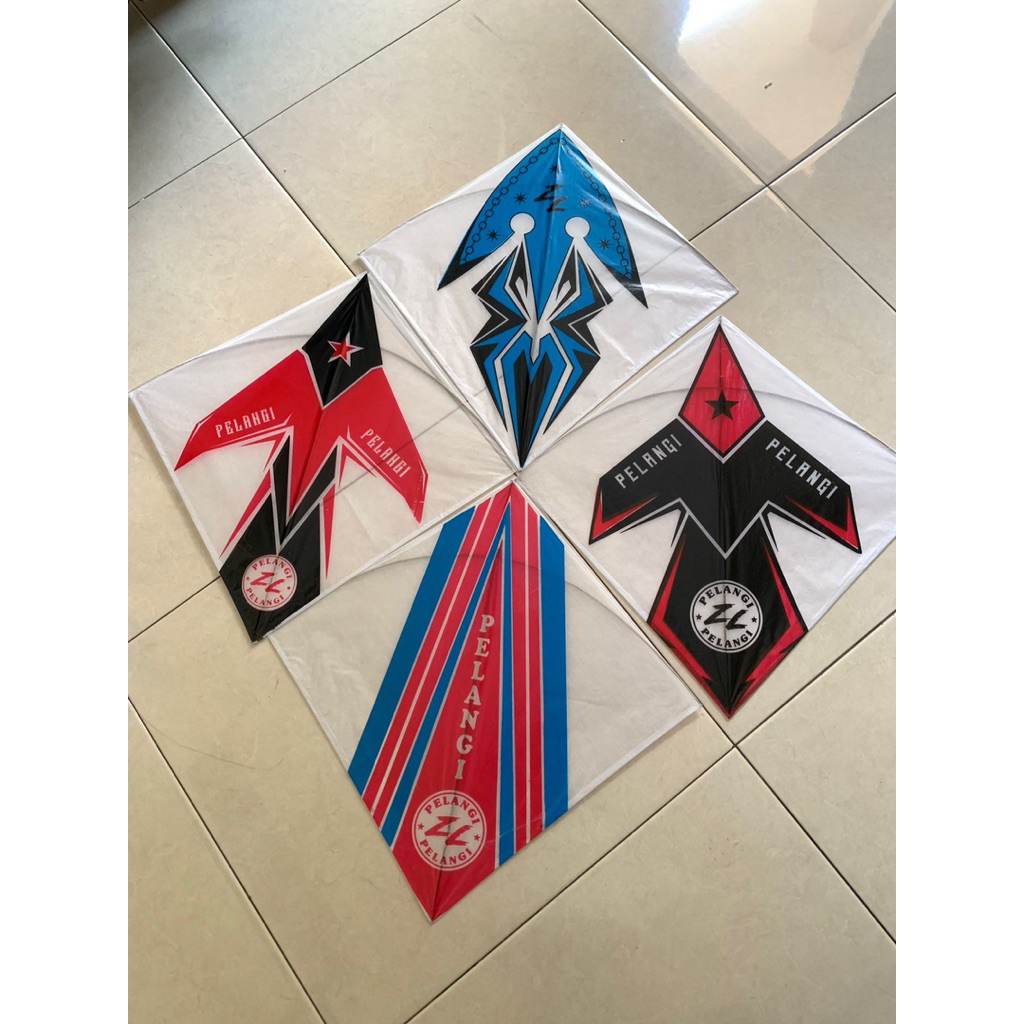 LAYANGAN SUKHOI SUPERAN 1 LILITAN 2 WARNA 100pcs