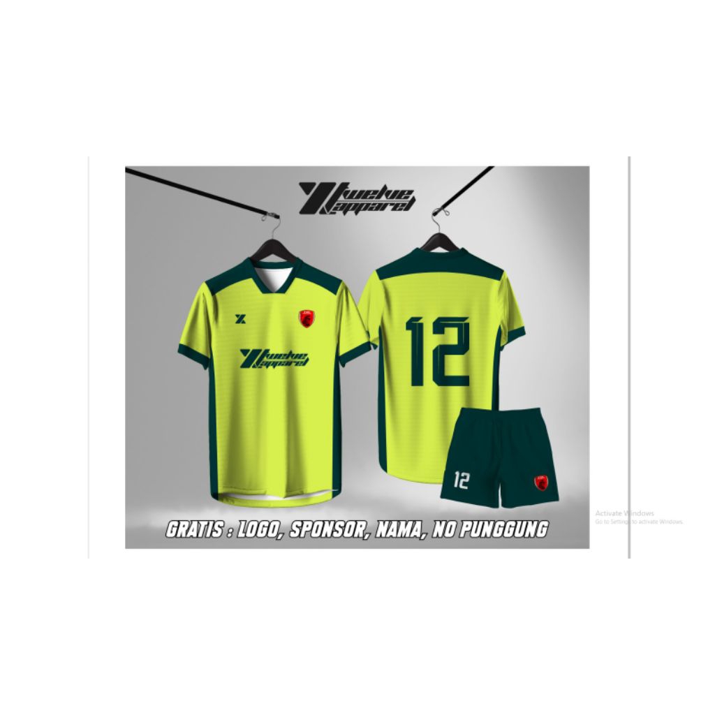 Jersey Bola/Baju Bola Printing Custom bisa Satuan bisa COD