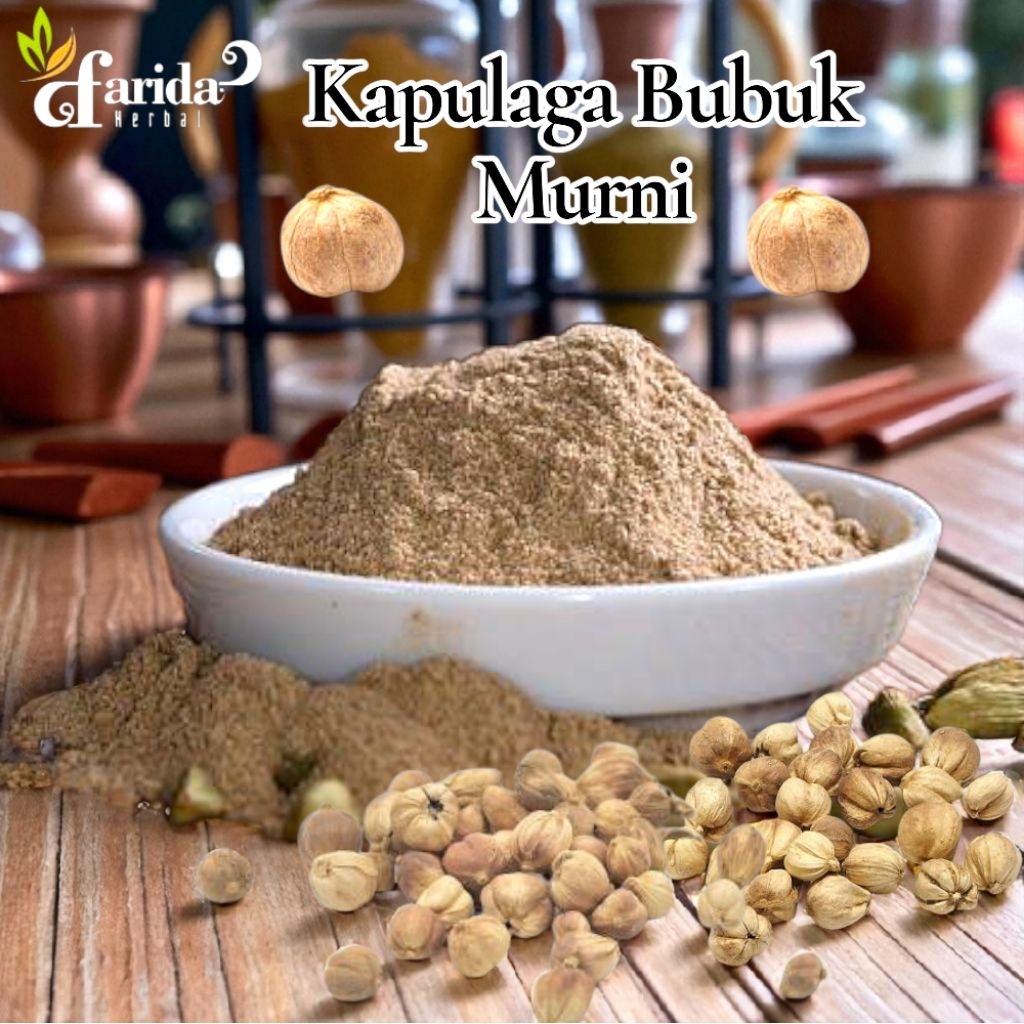 Kapulaga Bubuk/Bubuk Kapulaga Kemasan kantong 1kg