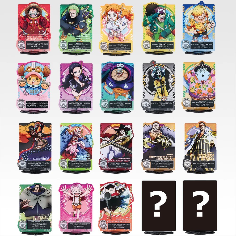 Ichiban Kuji One Piece Future Island Egghead My Feelings for You - G Prize Acllect Complete Set of 2