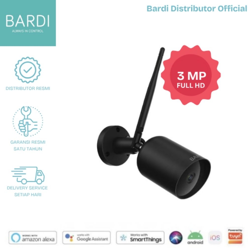 BARDI SMART OUTDOOR IP CAMERA STC - CCTV OUTDOOR WIFI
