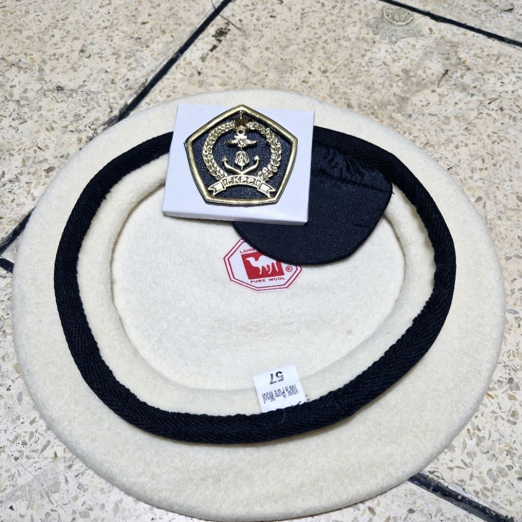 Baret FKPPI merk camel +emblem satu set