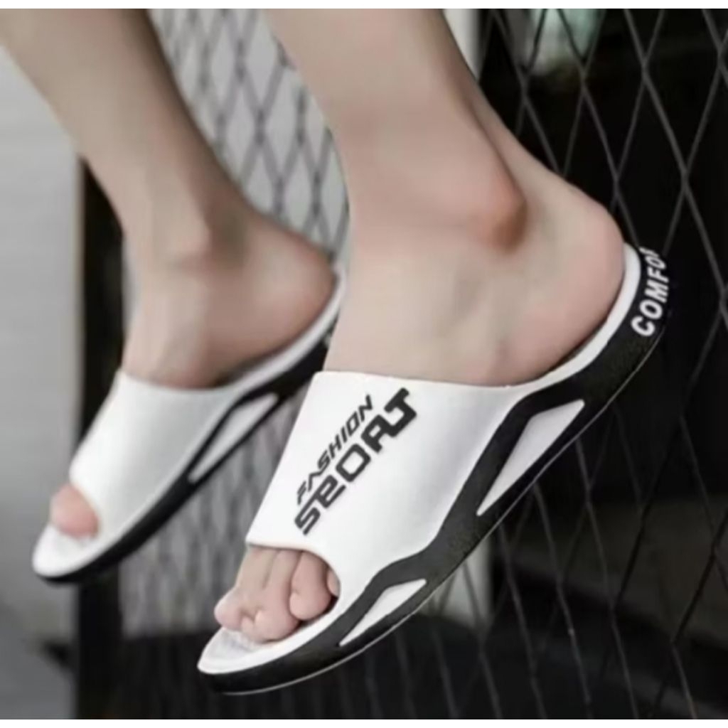 sandal selop distro sandal pria karet mewah terlaris