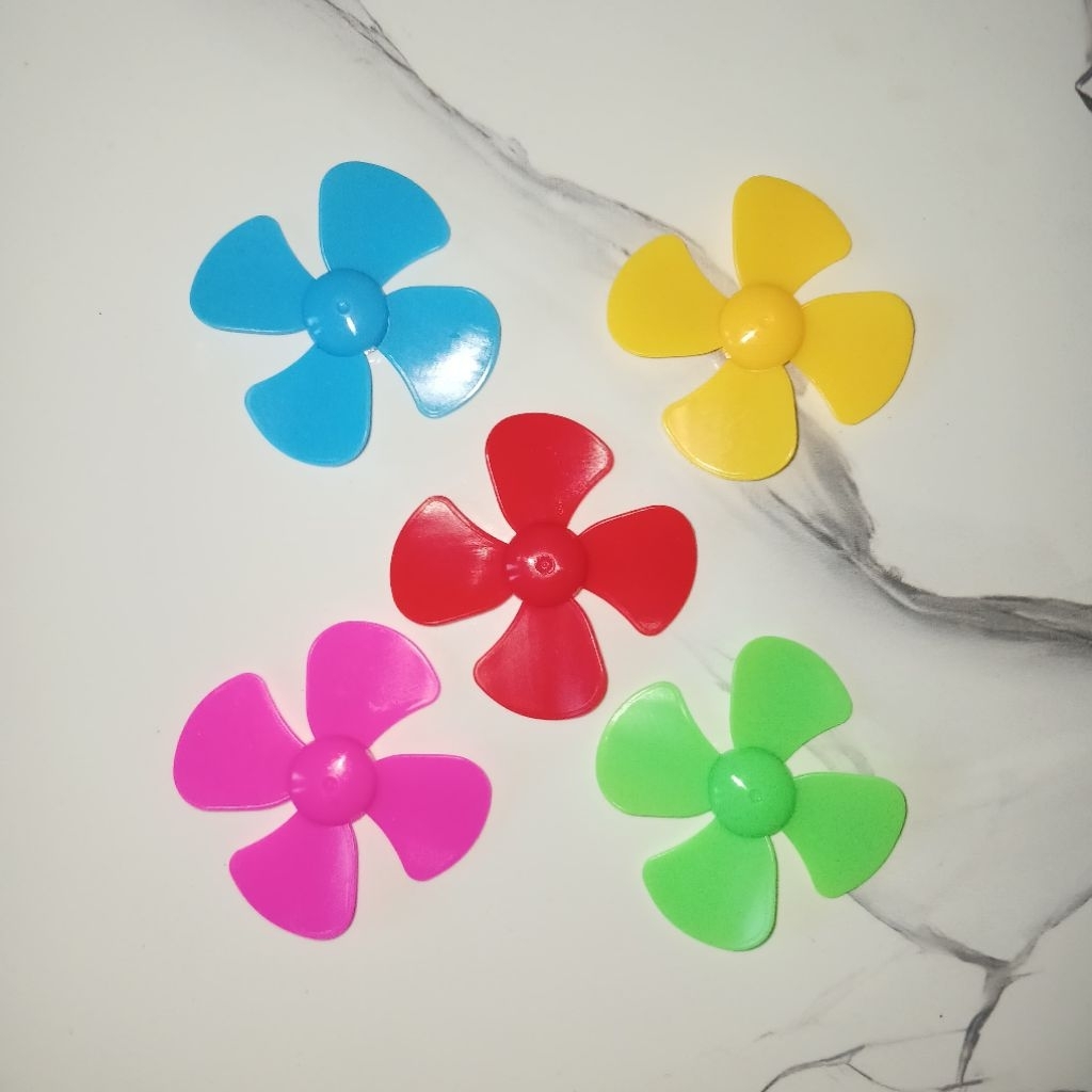 Baling Baling Layangan | Baling Baling Kipas Mini | Baling Baling 6 cm | Baling Baling 4 Bilah