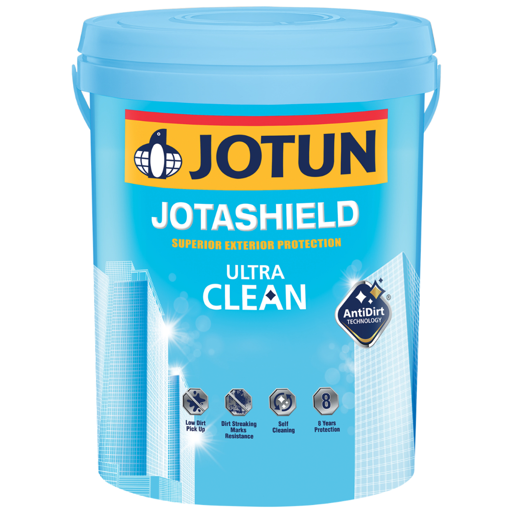 Cat Tembok Exterior JOTUN JOTASHIELD ULTRA CLEAN - WHITE