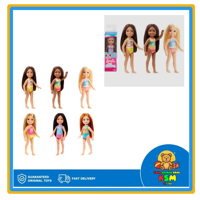 Boneka Barbie Mini Chelsea Mattel GLN69 Original - Mainan Anak Perempuan