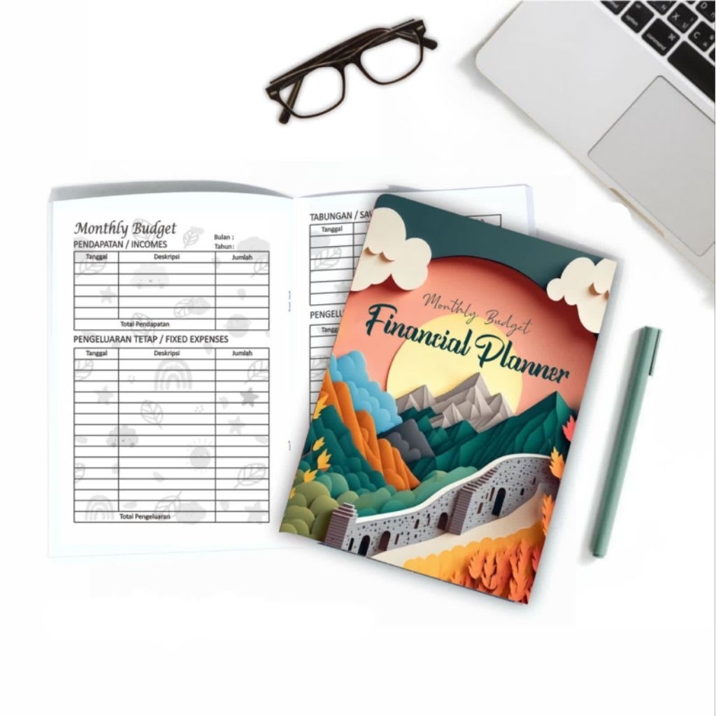 Ultimate Planner -Daily Planner -Weekly Planner -Financial Planner -Weekly Meal Planner & Ibadah Tra