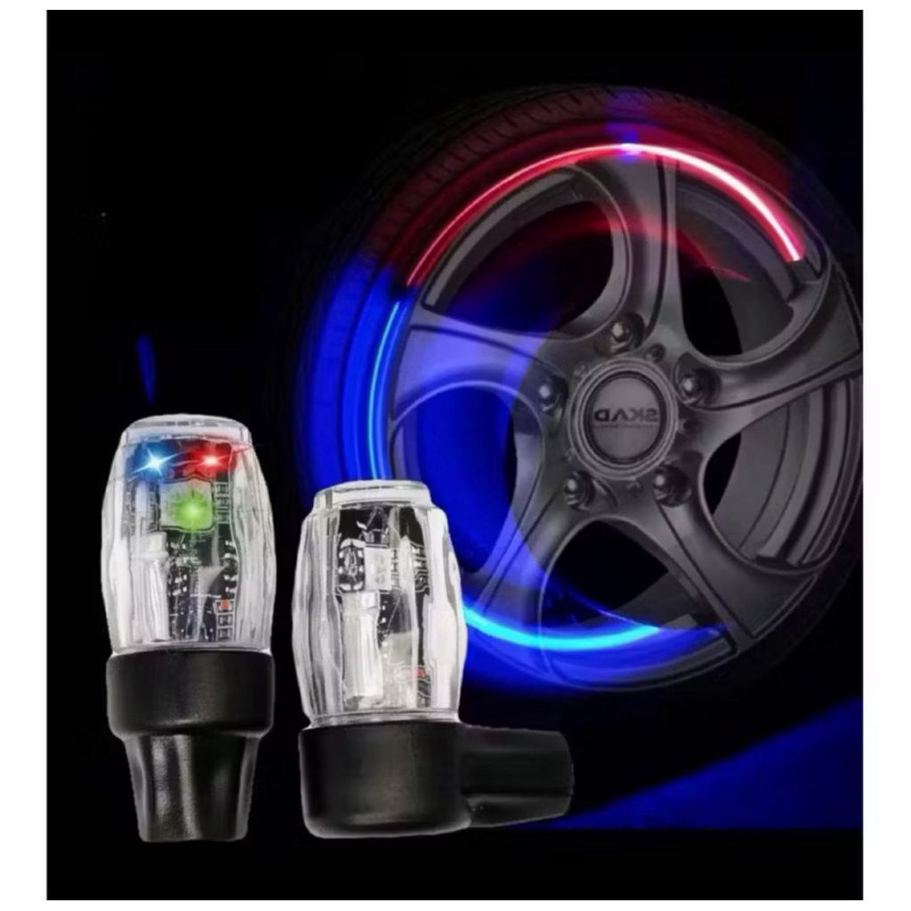 Tutup Pentil Lampu Charging Cas Motor Mobil Sparkling