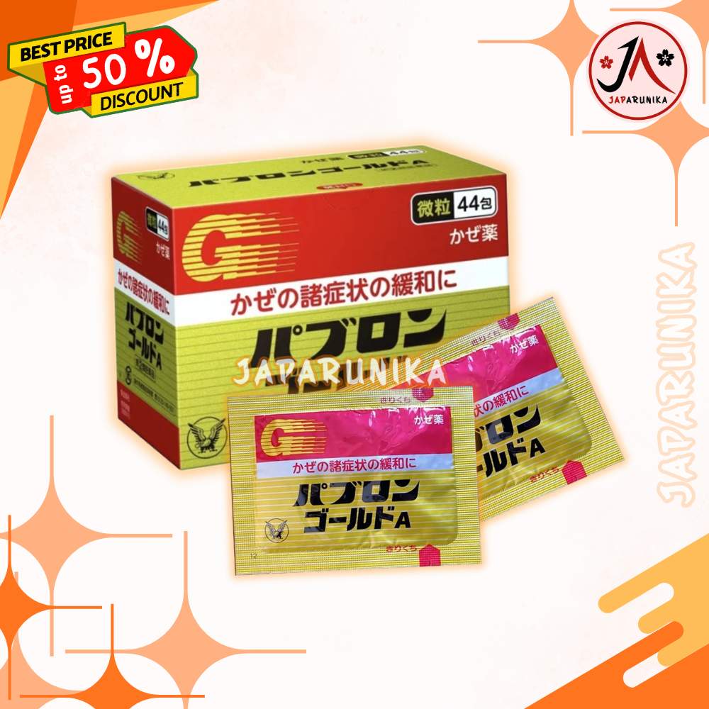 PABRON GOLD Taisho Obat Serbuk Bapil Batuk Pilek Original Japan