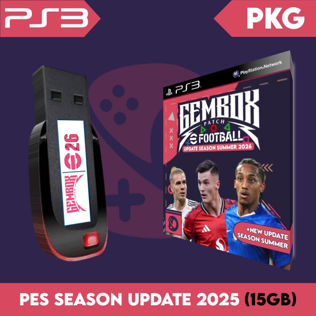GAME BOLA PS3 GEMBOX PATCH SUMMER 2026 (PS3)