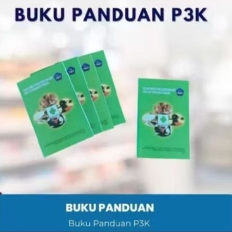 Buku p3k buku kesehatan buku panduan p3k/ buku saku kesehatan