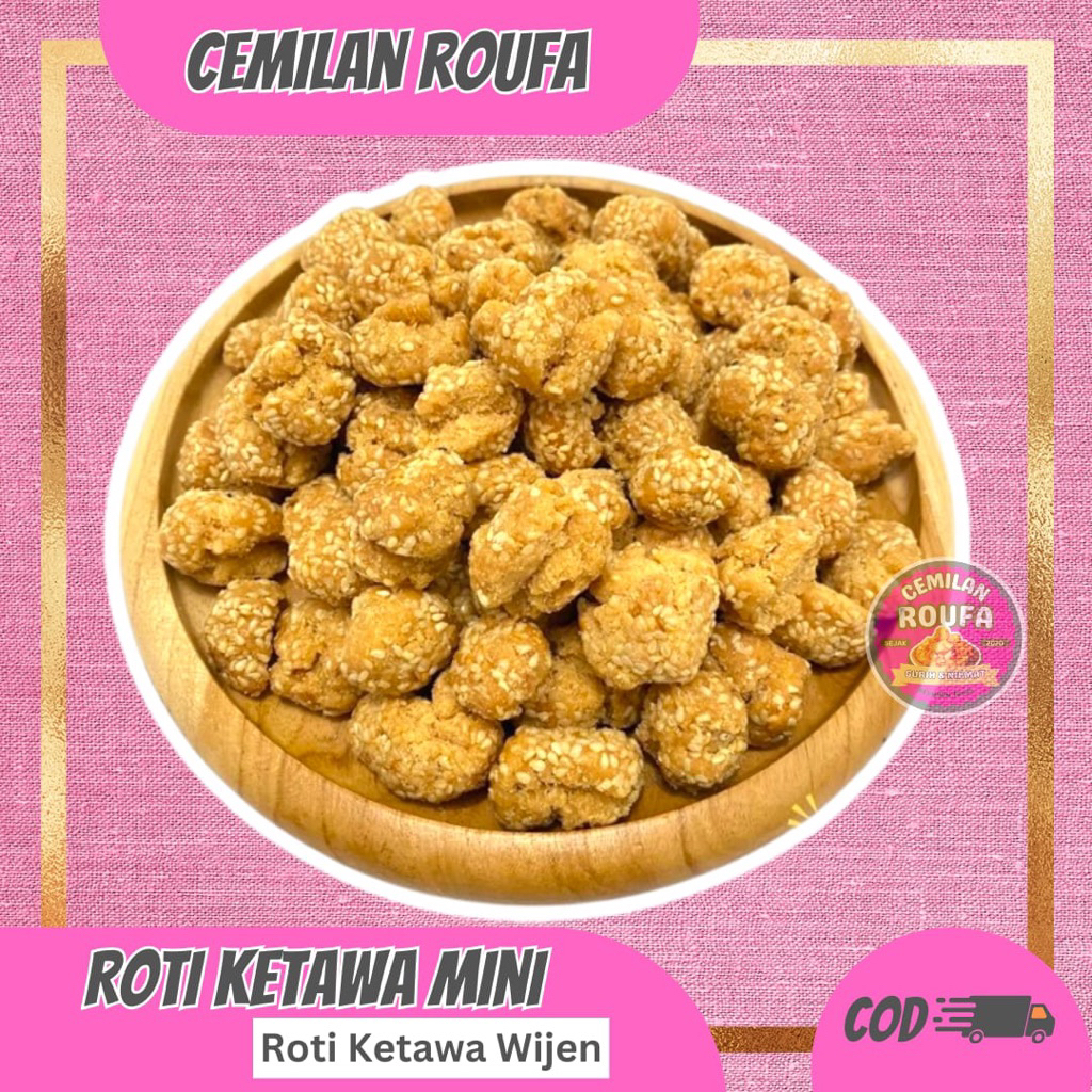 Roti Ketawa Mini 500gram / Kue Ketawa Mini