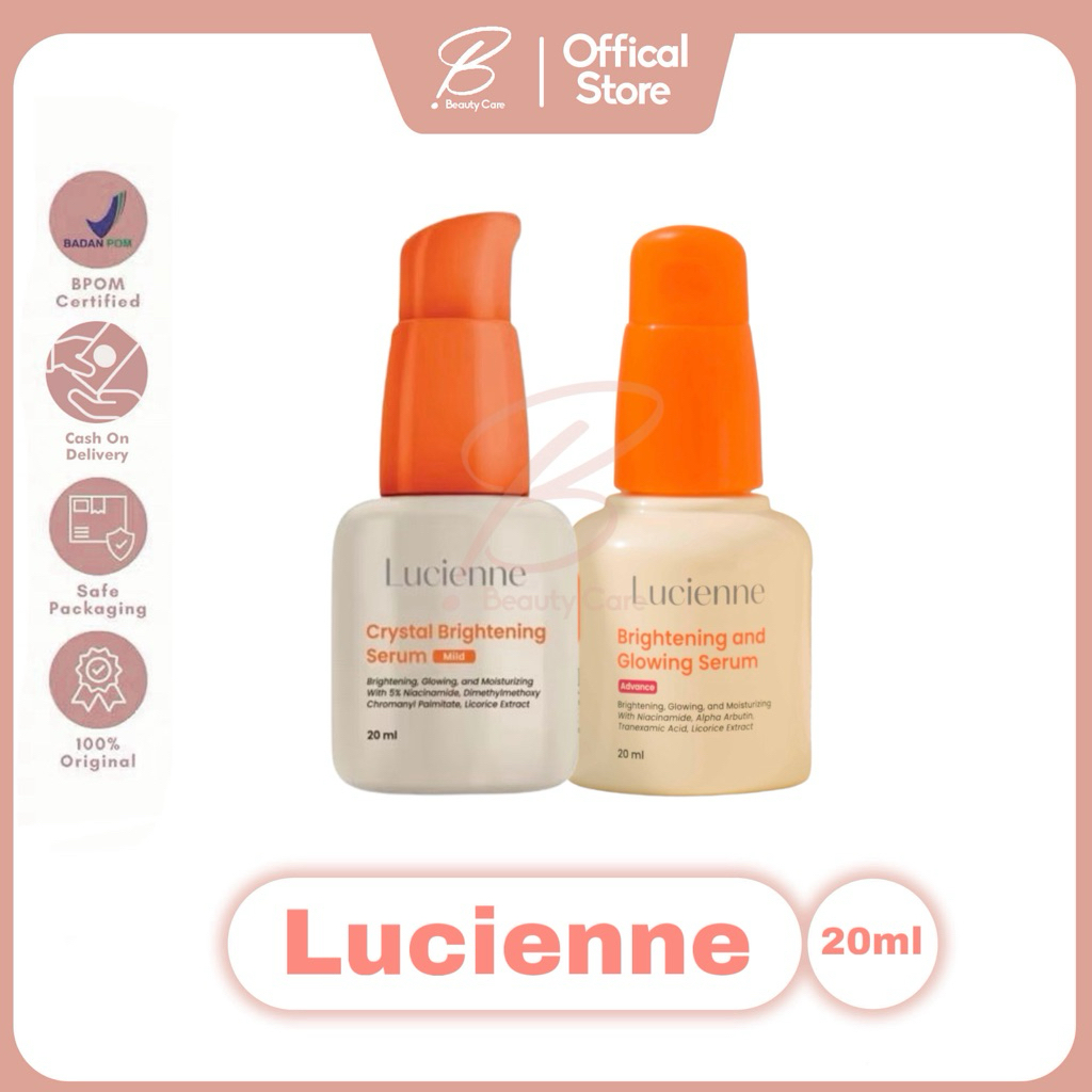 [READY SIAP KIRIM] Lucienne Crystal Brightening Serum | Lucienne Brightening and Glowing Serum