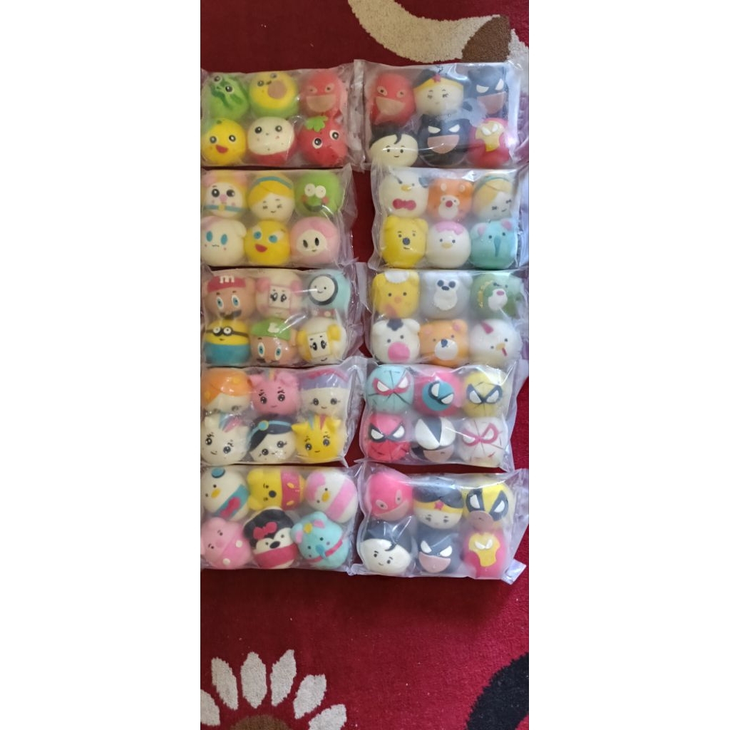 Bakpao Karakter / Donat Karakter / sandwich karakter / Bakpao Sosis karakter