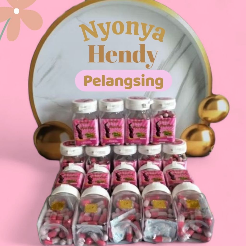 Nyonya Hendy Pelangsing Original isi 30 penurun berat badan ampuh