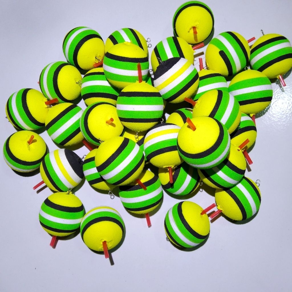 Pelampung Pancing / Ampul Busa 10pcs